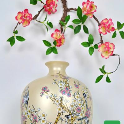 Mai bình bách điểu - bình sứ cao cấp - giang tây trung quốc